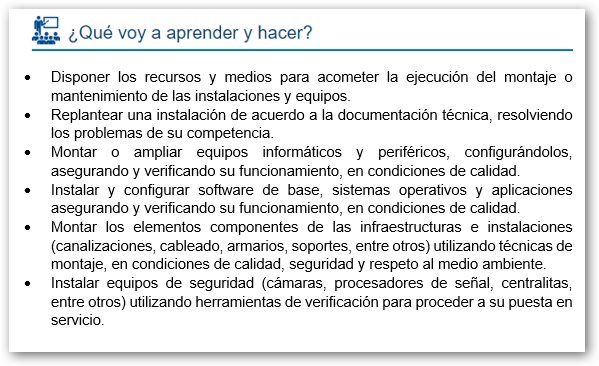 qué voy a aprender