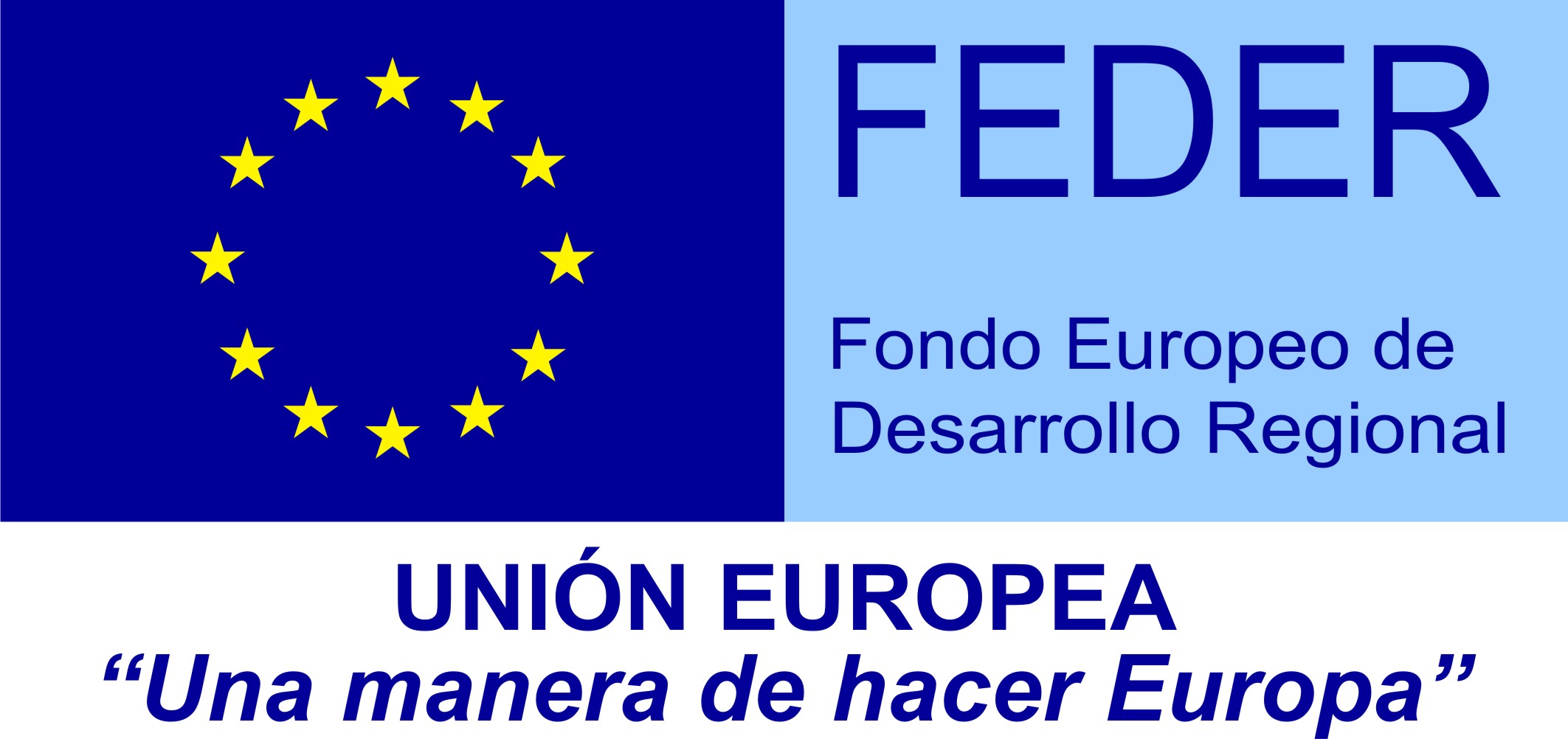 Logo FONDOS FEDER