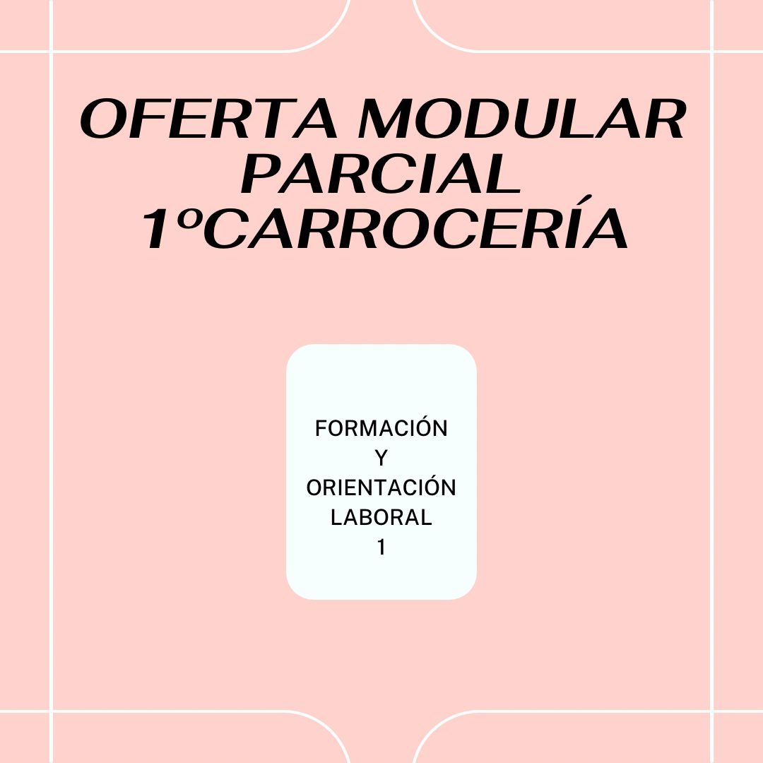 Oferta modular parcial del IES Emérita Augusta